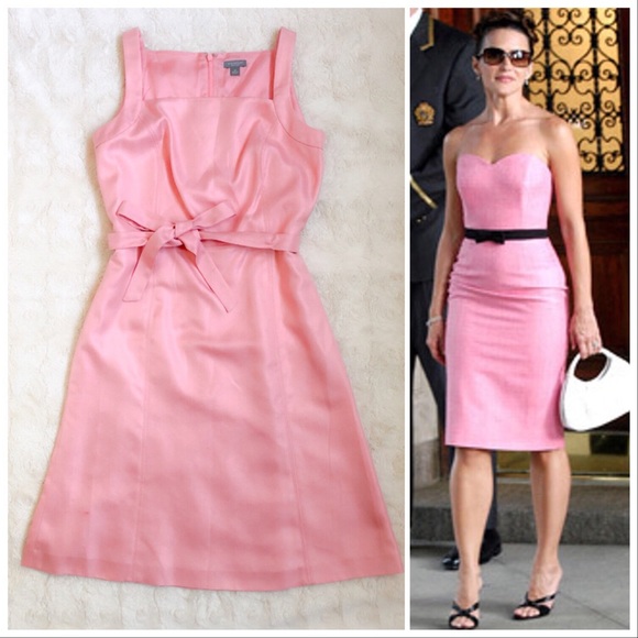 breakfast at tiffany's pink dress